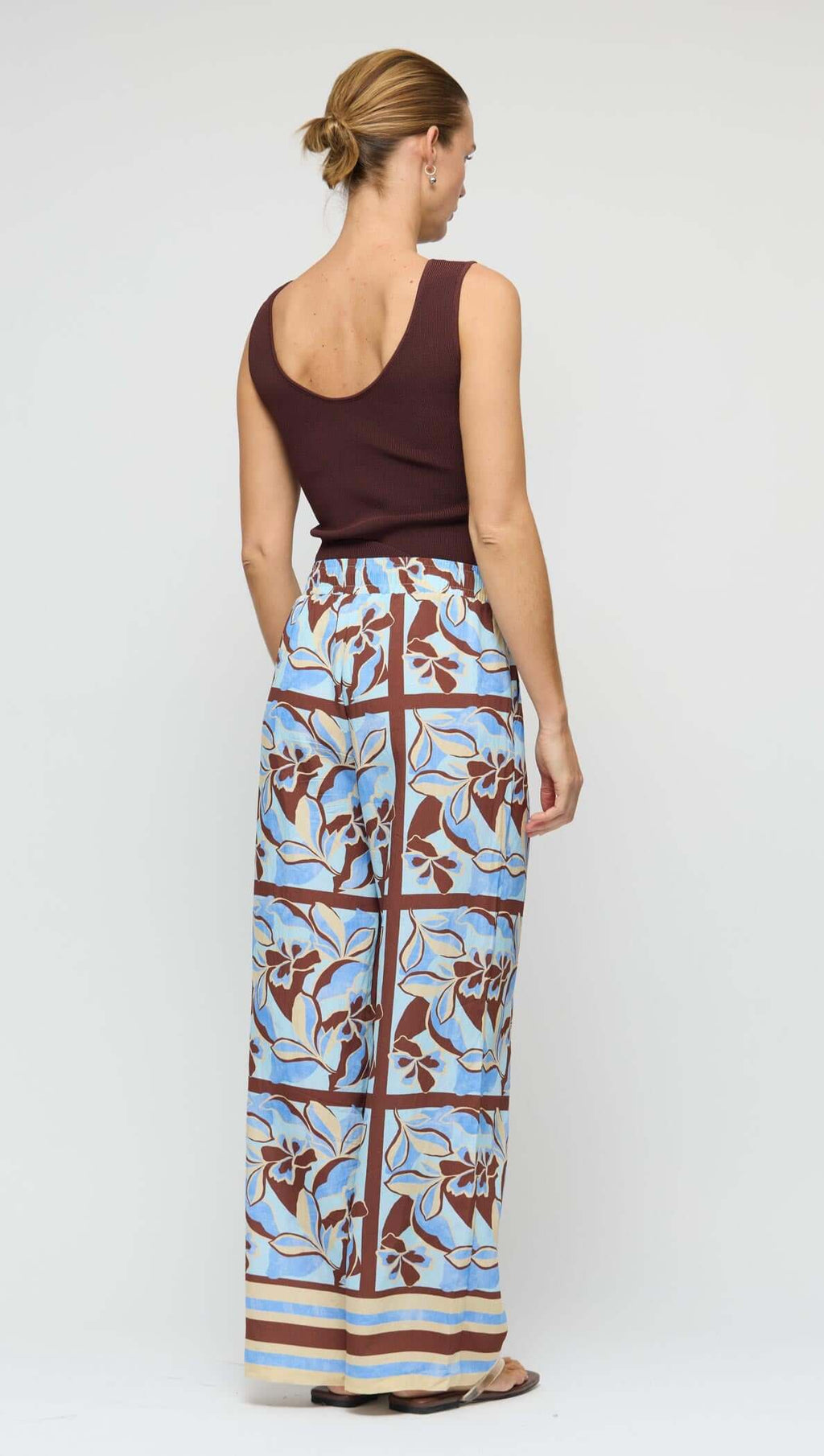 Pant Cielo Drawstring - Abstract