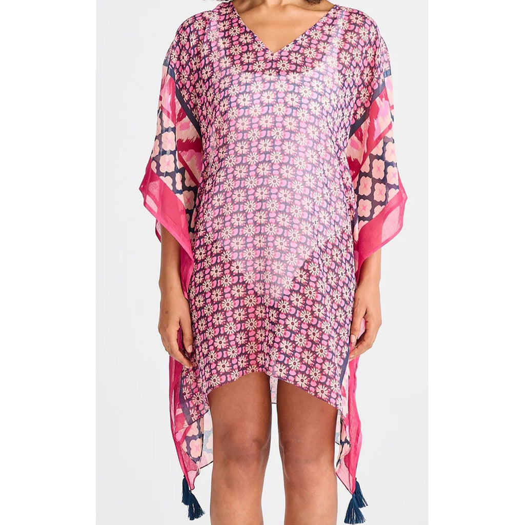 Kaftan Stella - Pink Floral