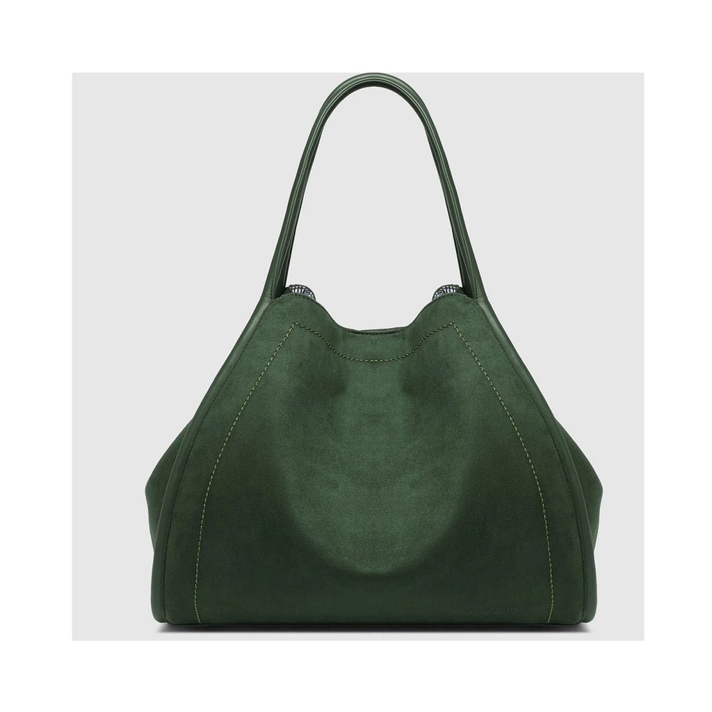 Bag Sutton Shoulder - Suedette Forest Green