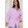 Top Taulah Stripe Shirt - Pink