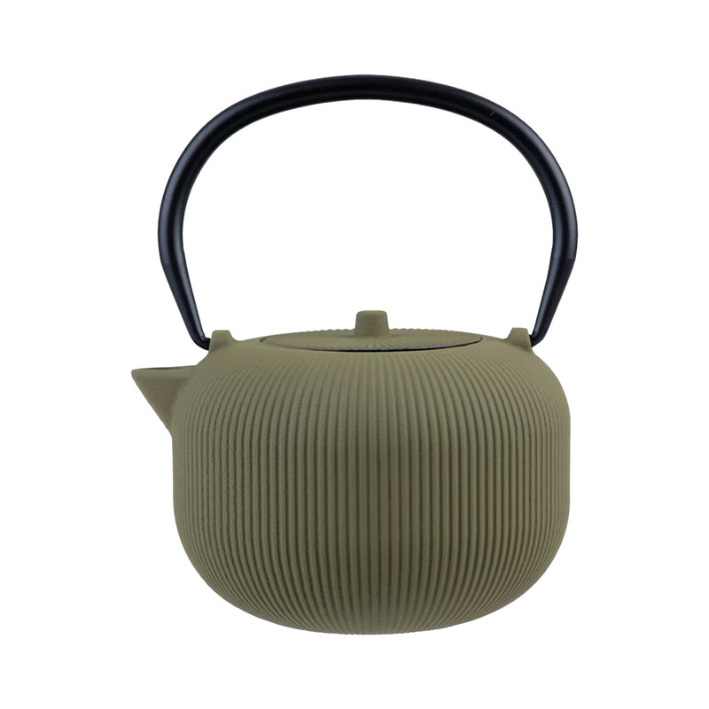 Teapot Cast Iron Serenity 700ml - Olive