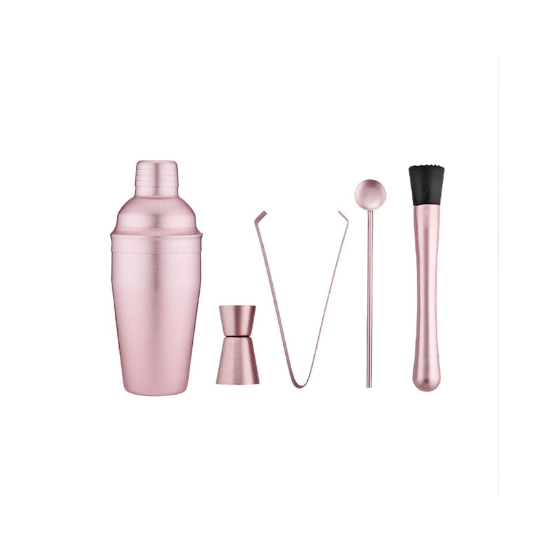 Cocktail Set 5pce Aurora - Blush