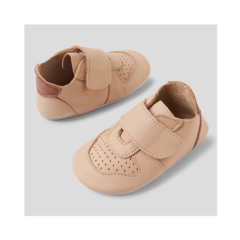 Baby Shoe Riley - Beige Toffee