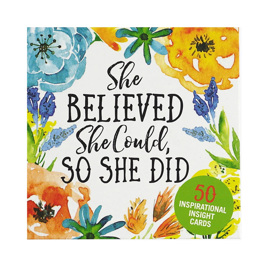 Insight Cards - She believed She Could