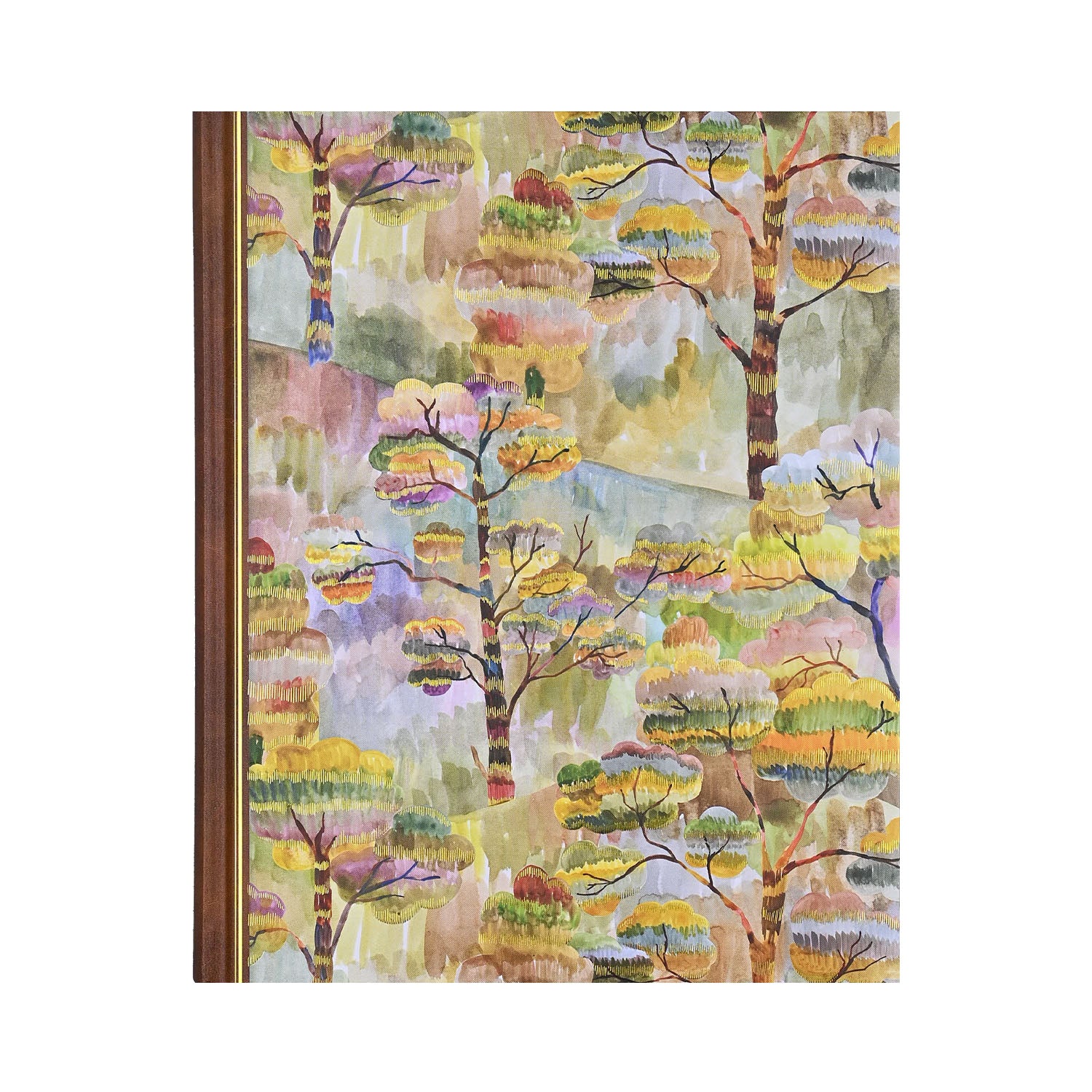 Journal -Hard Cover Large - Watercolour Treescape