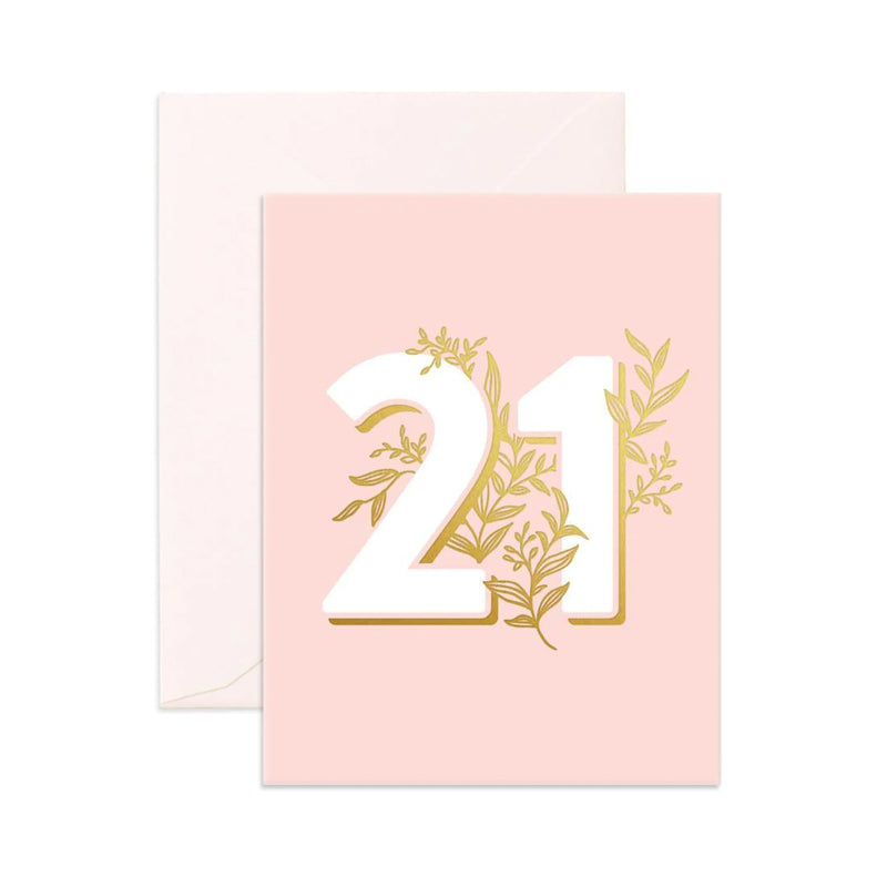 Card No 21 Floral