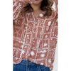 Top Soleil Shirred Cuff Shirt