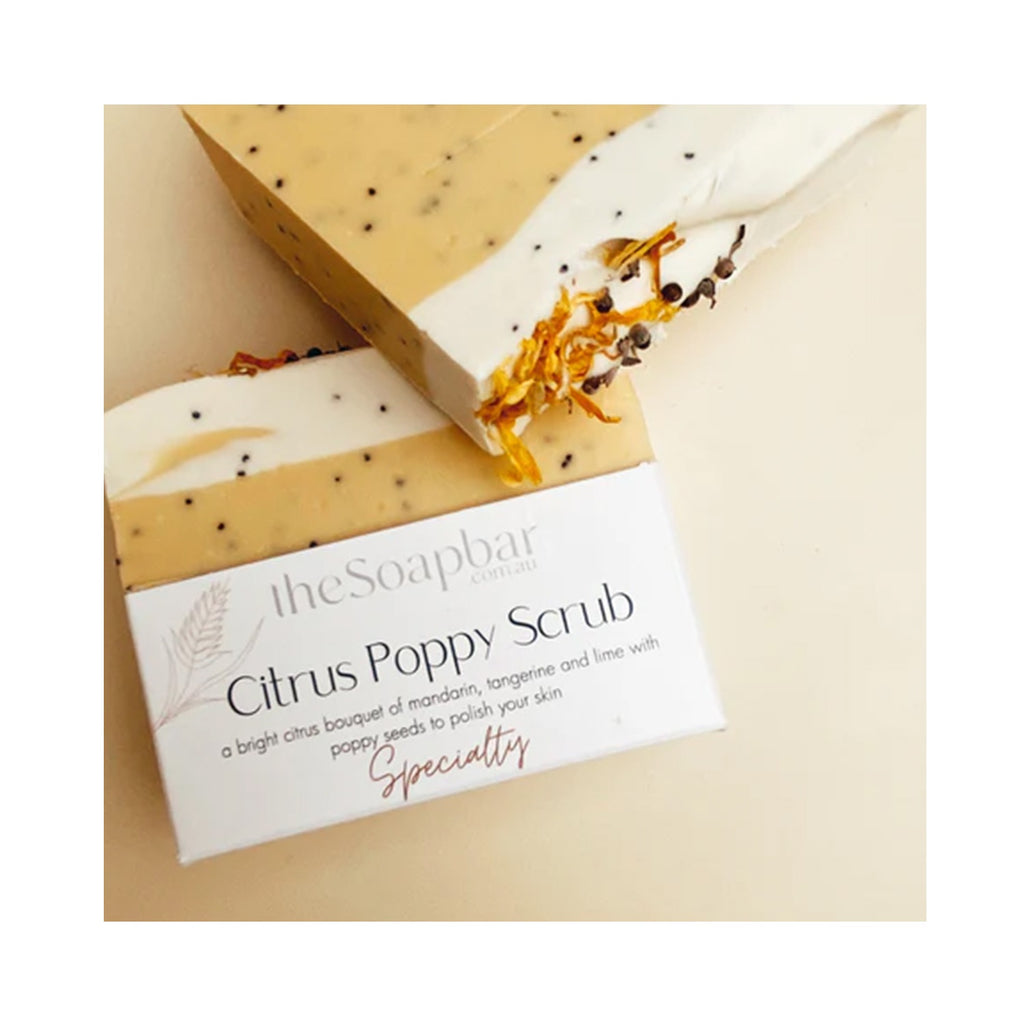 Soap Citrus Poppy Scrub