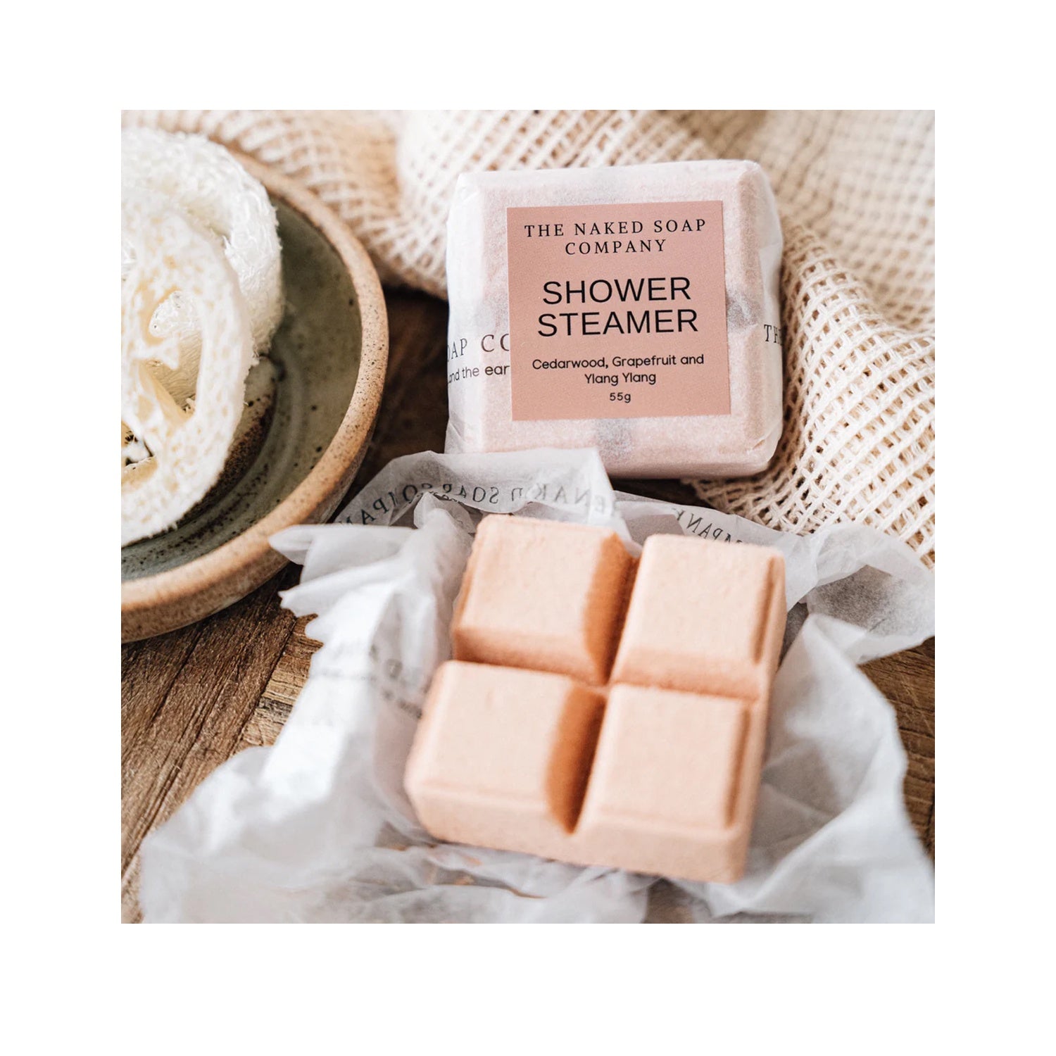 Shower Steamer - Cedarwood, Grapefruit, Ylang Ylang