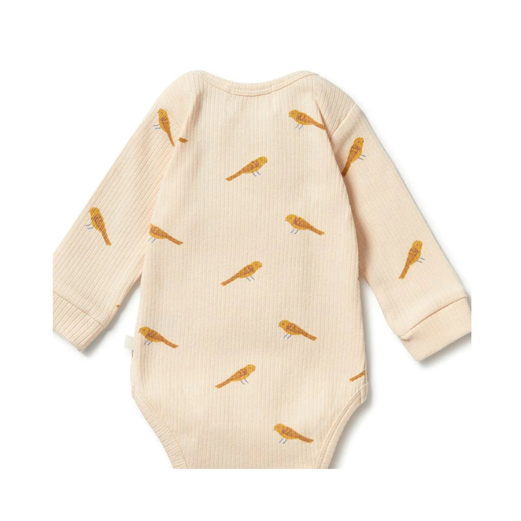 Bodysuit Envelope Organic Rib - Tweet Tweet