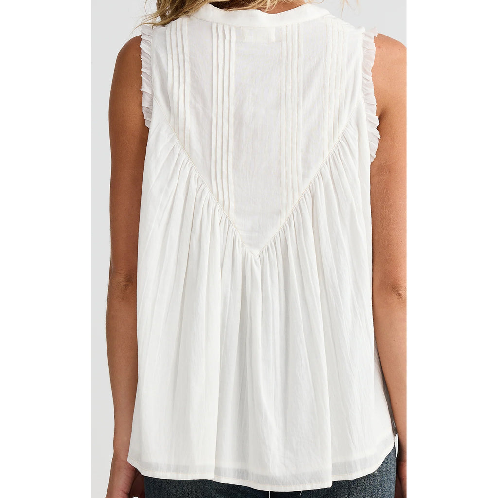 Top Sprite Sleeveless - White