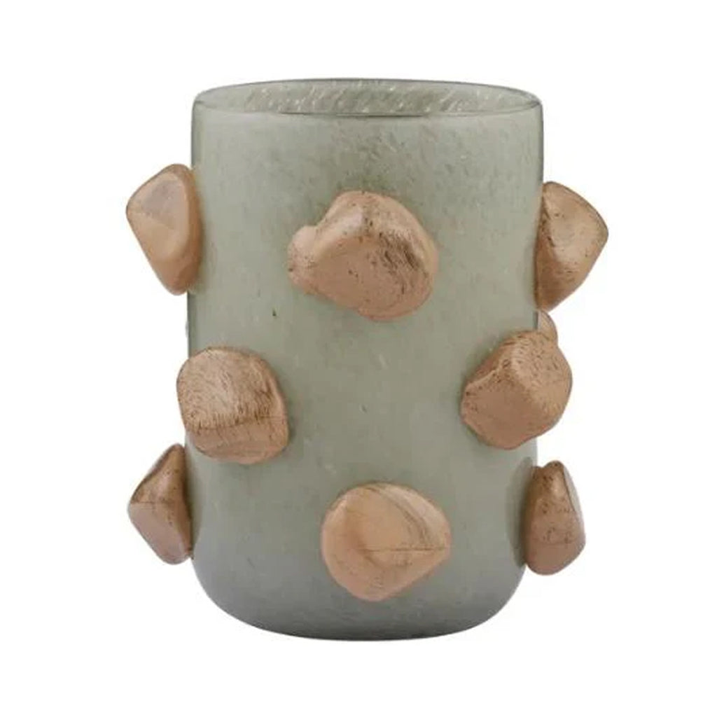 Vase Miles - Steel/Taupe