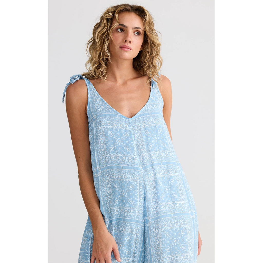 Jumpsuit Temple Denim Bandana