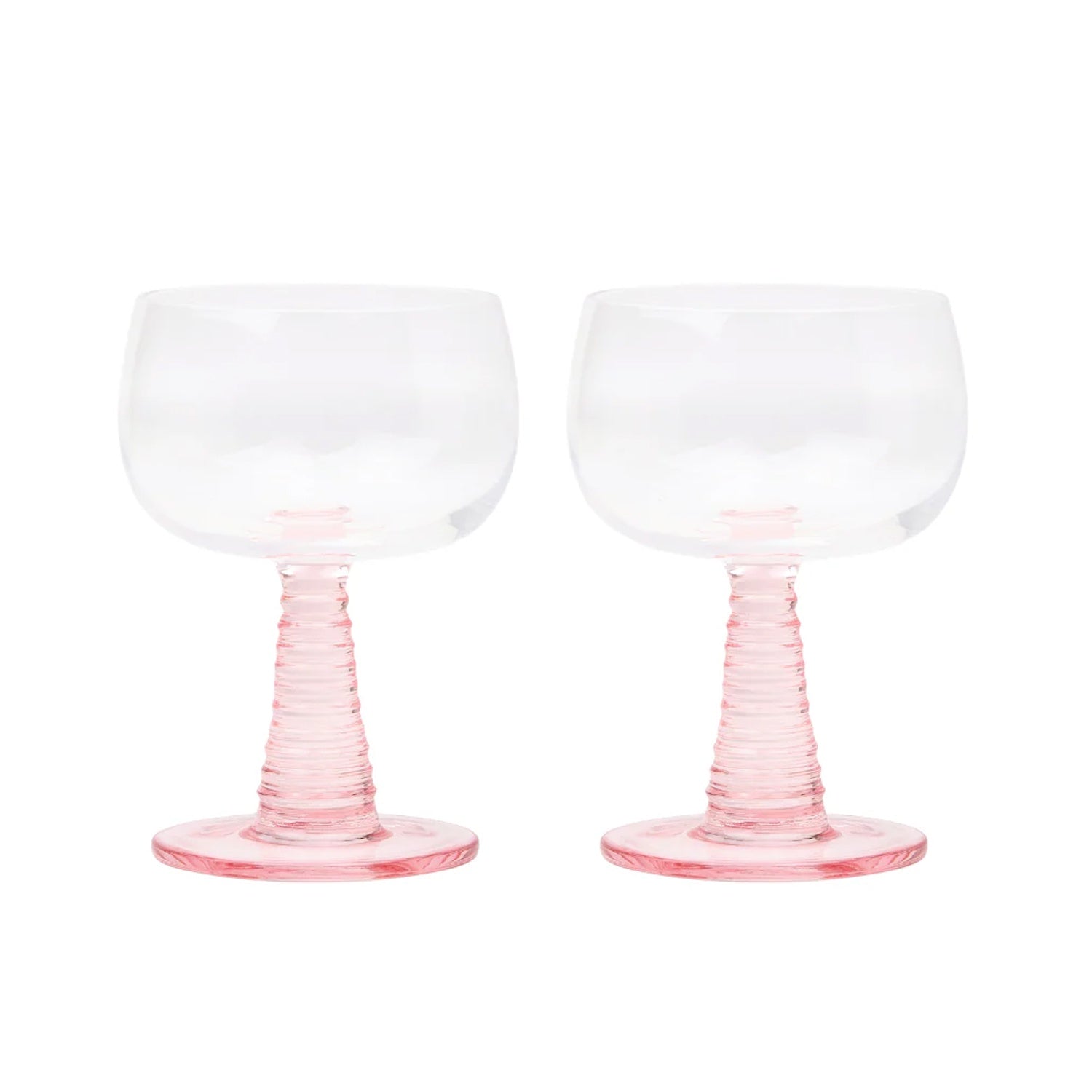 Wine Glasses Set 2 'The Romy' - Blush