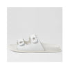 Shoe Toloo - White & Silver
