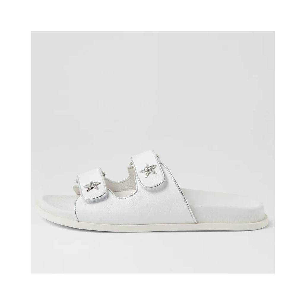 Shoe Toloo - White & Silver
