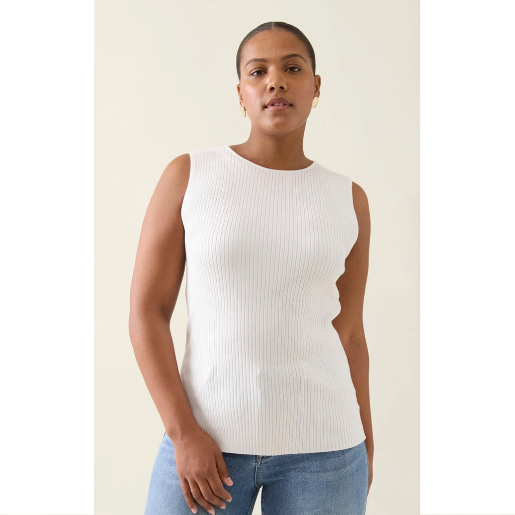 Top Adele Split Tank - Lotus