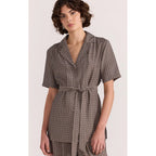 Top Calla Tie Waist Shirt