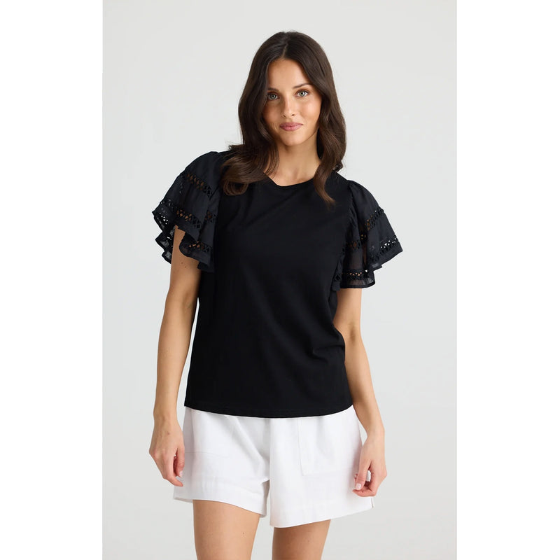 Top Chloe Tee - Black