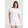 Top Chloe Tee - White