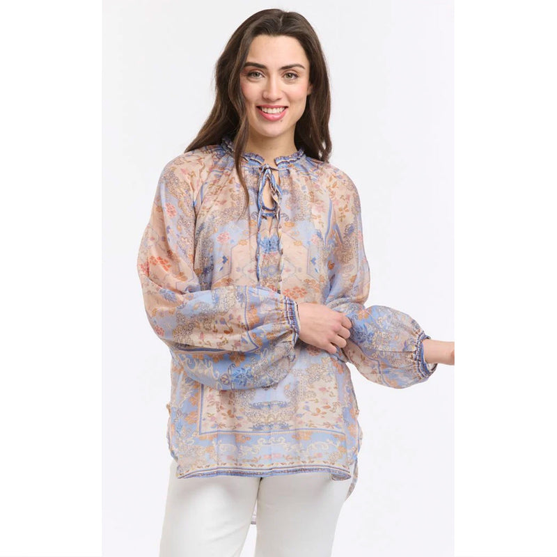 Top Emily Ruffle Collar Shirt One Size