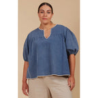 Top Freya - Denim