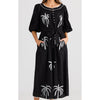 Top Jumeirah - Black & White Embroidery