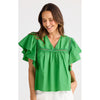 Top Marcia Blouse - Jade