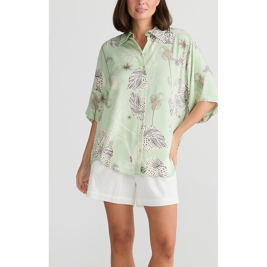 Top Playa Shirt - Waterlily