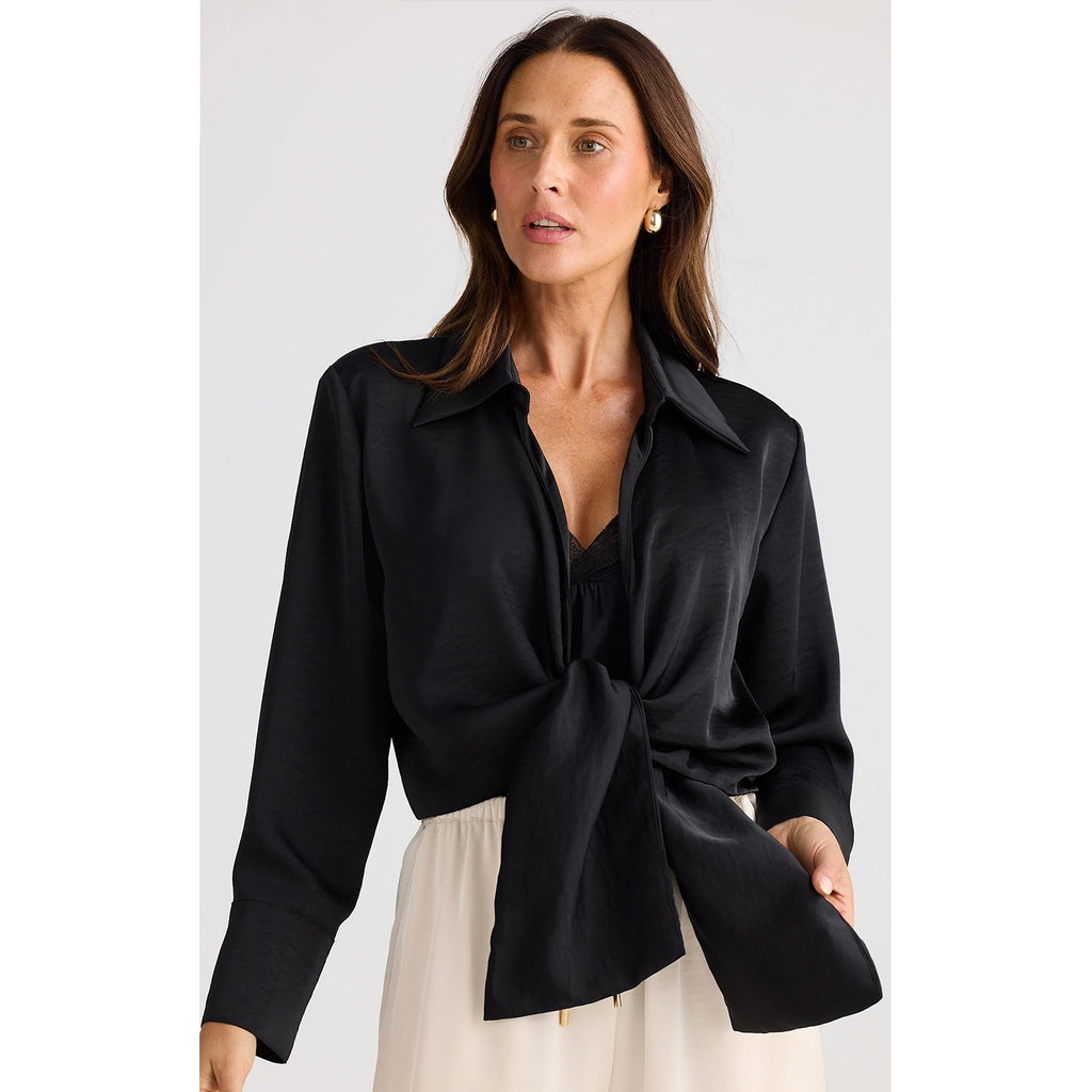 Top Soprano Overshirt - Black