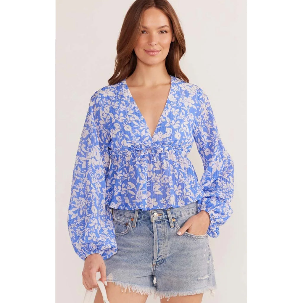 Top Waverly Drawstring Blouse