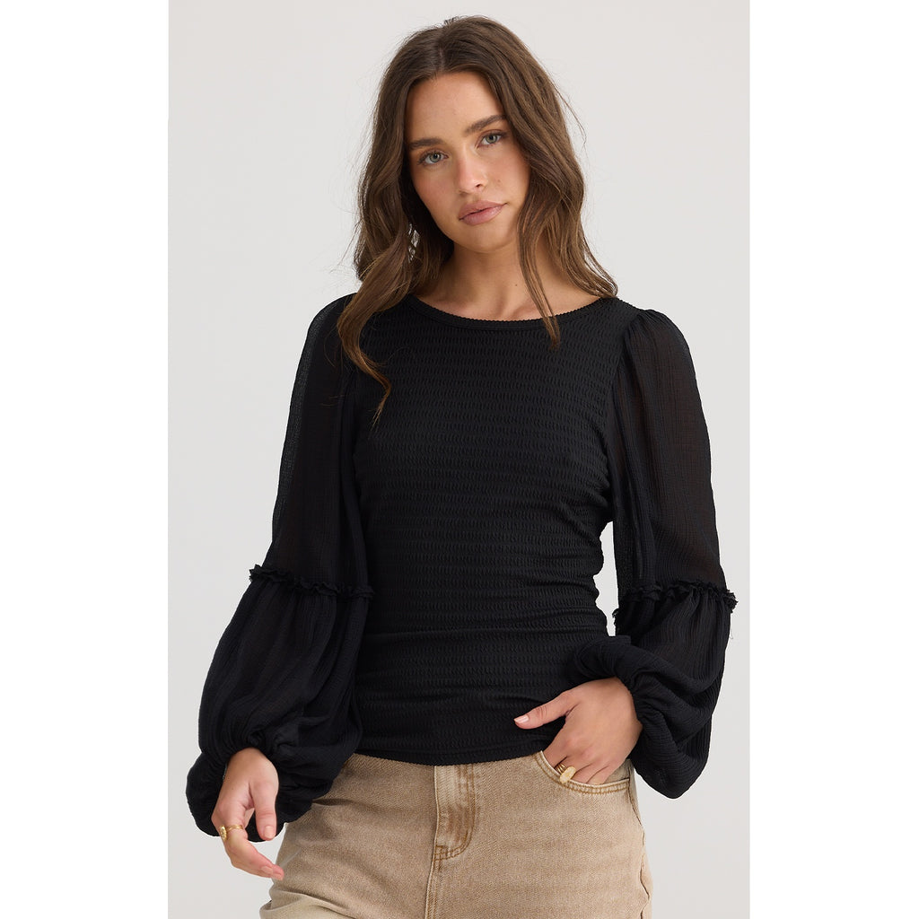Top Whimsy - Black