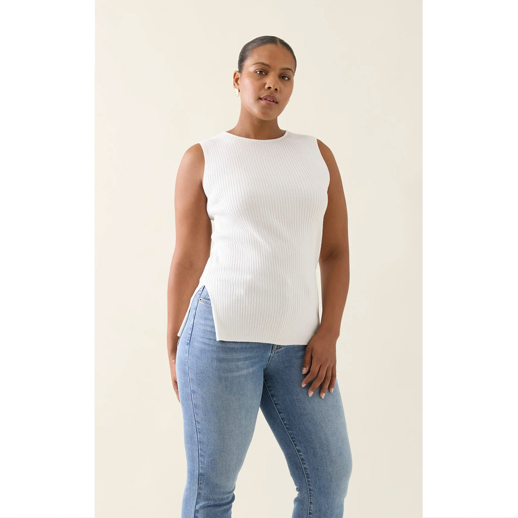 Top Adele Split Tank - Lotus