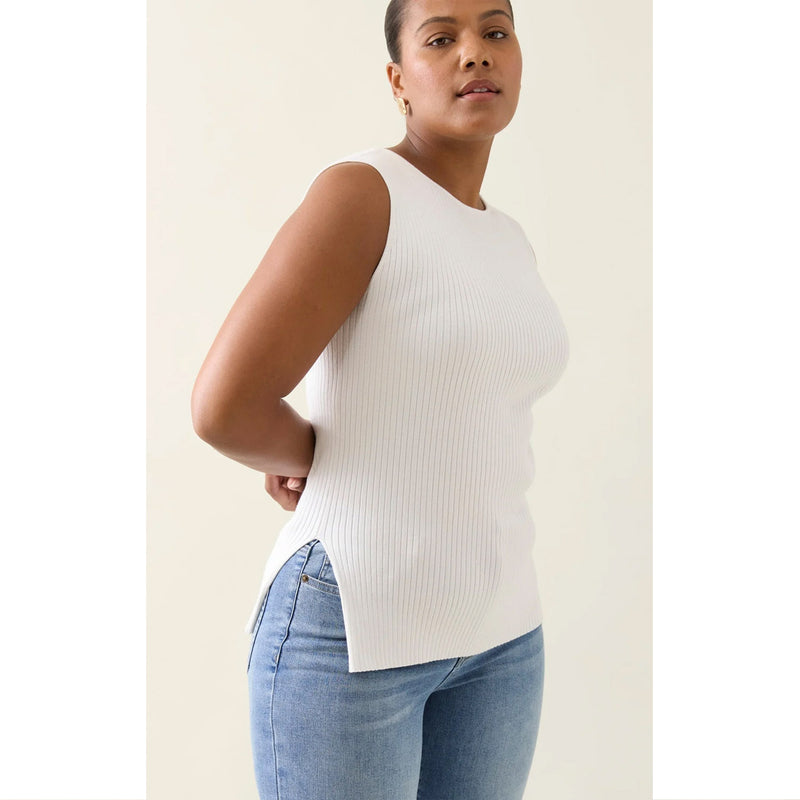 Top Adele Split Tank - Lotus