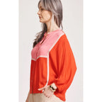 Top Alegria Spliced - Cameo/Coral