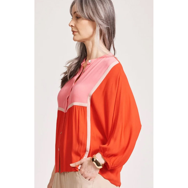 Top Alegria Spliced - Cameo/Coral