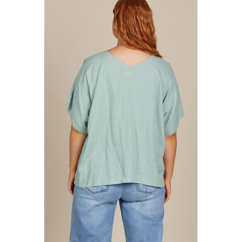 Top Amelie Relaxed ONE SIZE - Seafoam