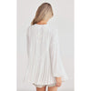 Top Angel Blouse - Off White Lurex