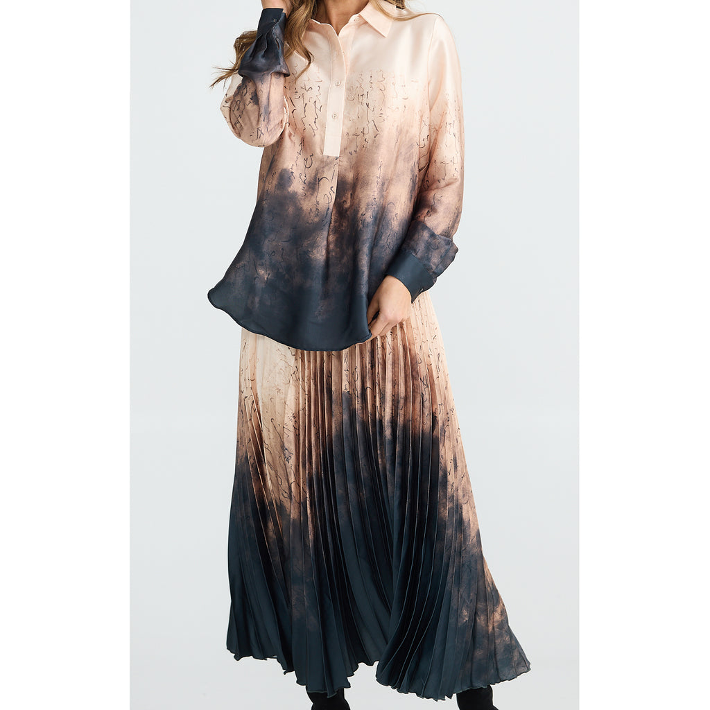 Top Astrid Shirt - Calligraphy