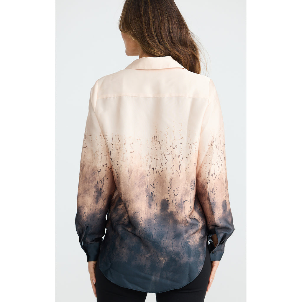 Top Astrid Shirt - Calligraphy