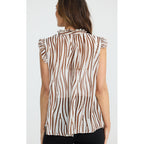 Top Broadway - Choc Zebra
