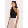 Top Dylan One Shoulder - Black