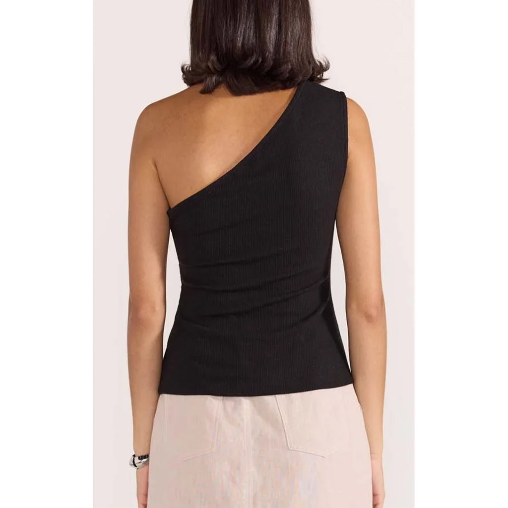 Top Dylan One Shoulder - Black