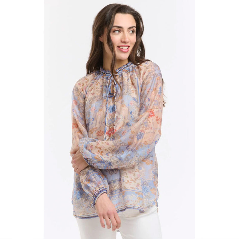 Top Emily Ruffle Collar Shirt One Size