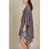 Top Fleur Cape ONE SIZE - Graphite