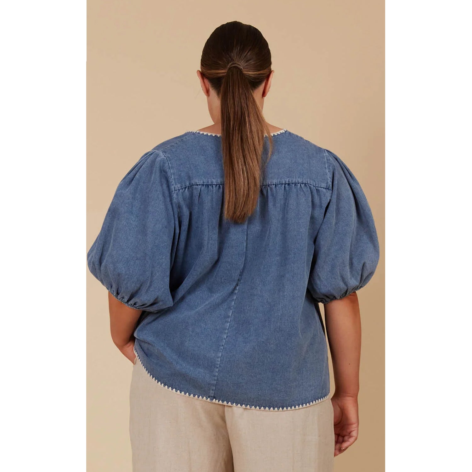 Top Freya - Denim
