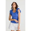 Top Frills Tank - Cobalt