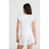 Top Frills Tank - White