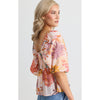 Top Healing Peach Floral