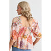 Top Healing Peach Floral